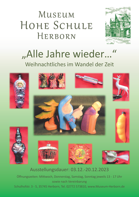 Plakat der Sonderausstellung des Museum Herborn
