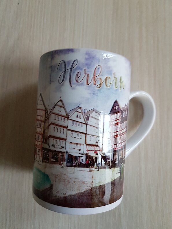 Tasse Marktplatz schmal