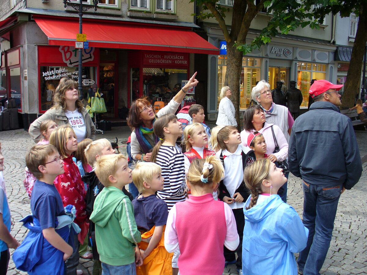 [Translate to Französisch:] Stadtführung mit Kindern in Herborn