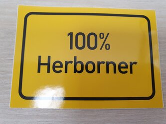 Aufkleber Herborner