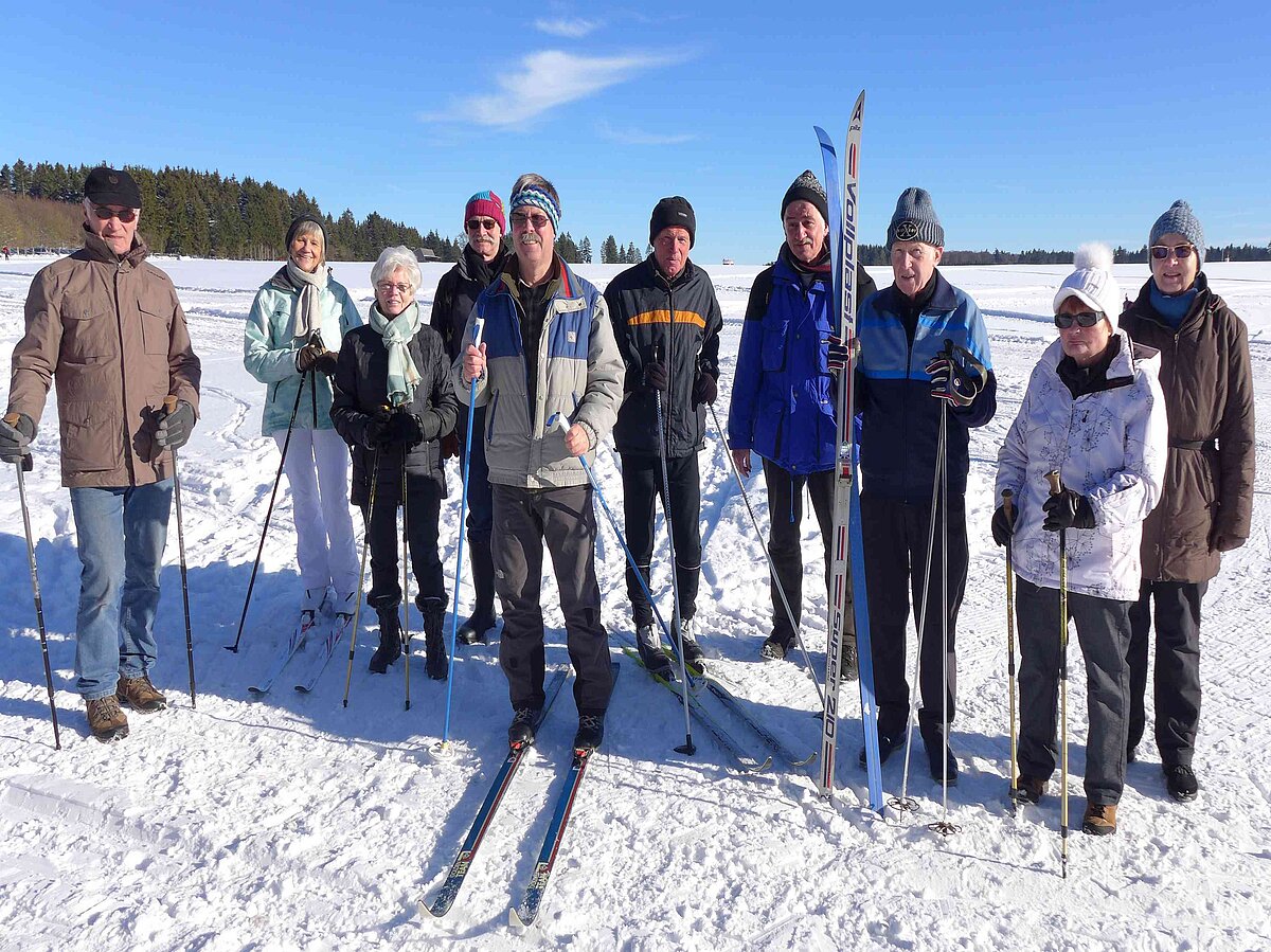 [Translate to Englisch:] Ski-Langläufer im Schnee