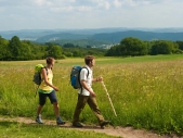 Bild mit zwei Wanderern